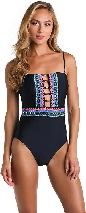 Sunshine 79 Women's Standard Bandeau Mio One Piece Swimsuit