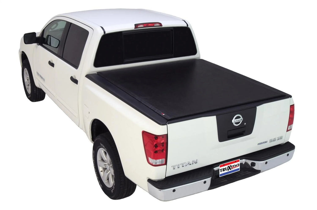 TruXedo Deuce Hybrid Truck Bed Tonneau Cover | 797101 | Fits 2004 - 2015 Nissan Titan w/ or w/o Track System 5' 7" Bed (67.1")