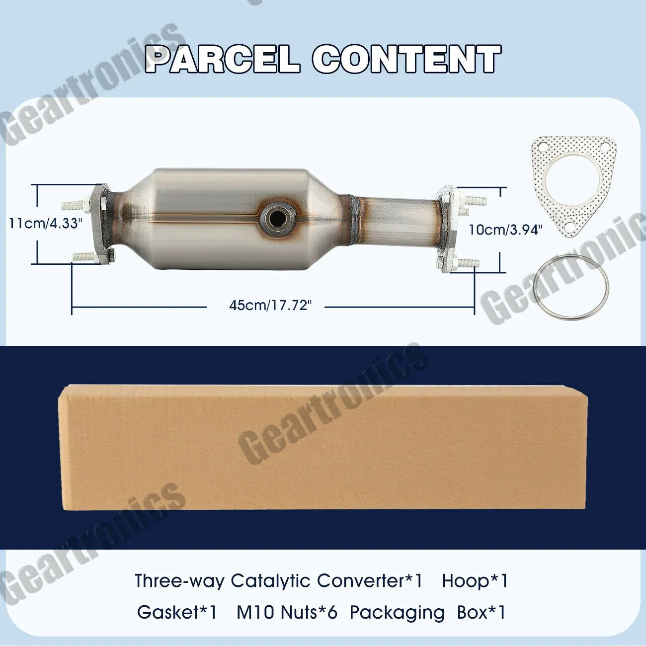 Catalytic Converter 1998 1999 2000 2001 2002 for Honda Accord  Value 2.3L 4cyl
