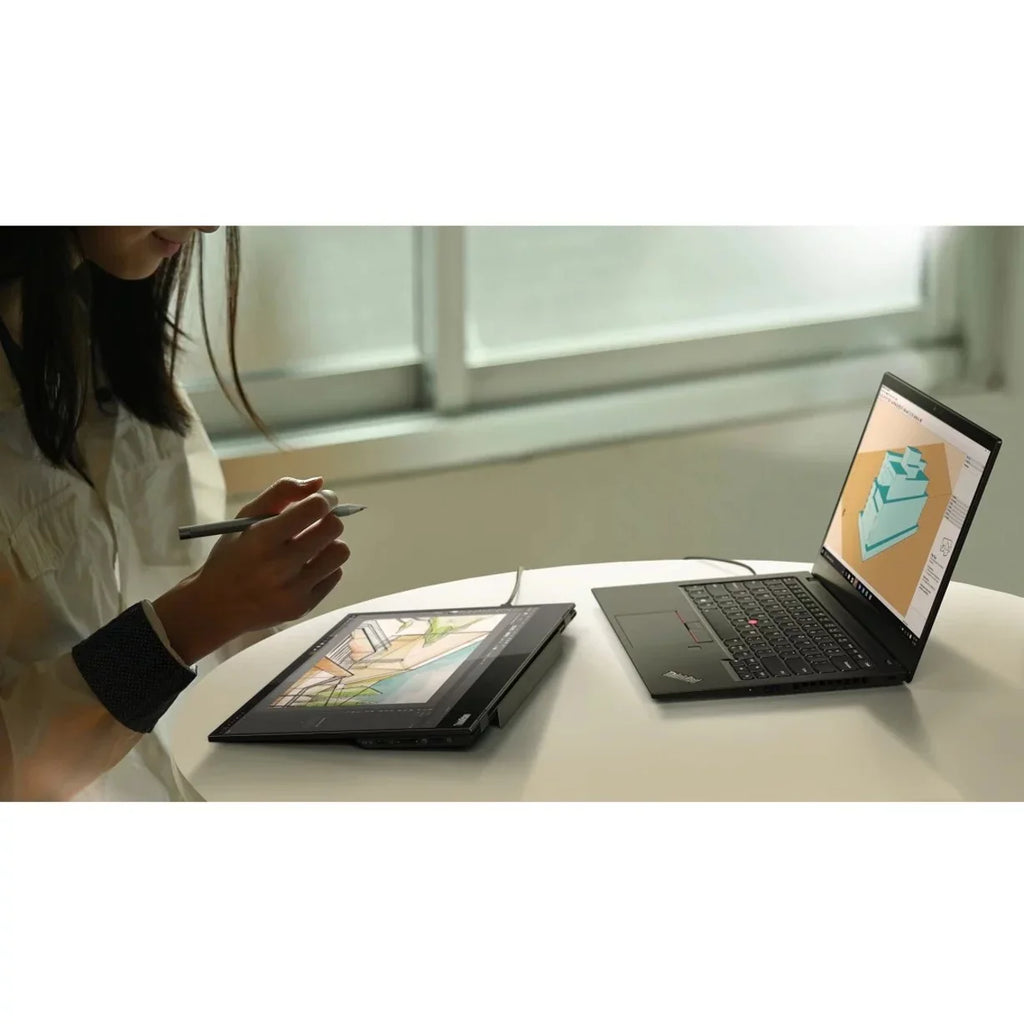 Lenovo ThinkVision M14t 14"  Touchscreen Monitor - 16:9 - 6 ms Extreme Mode