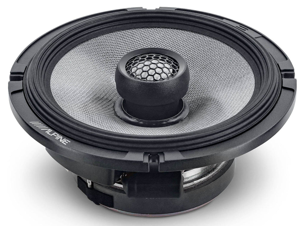 (4) Alpine R2-S65 6.5" 2-Way Car Audio Speakers High-Resolution Certified