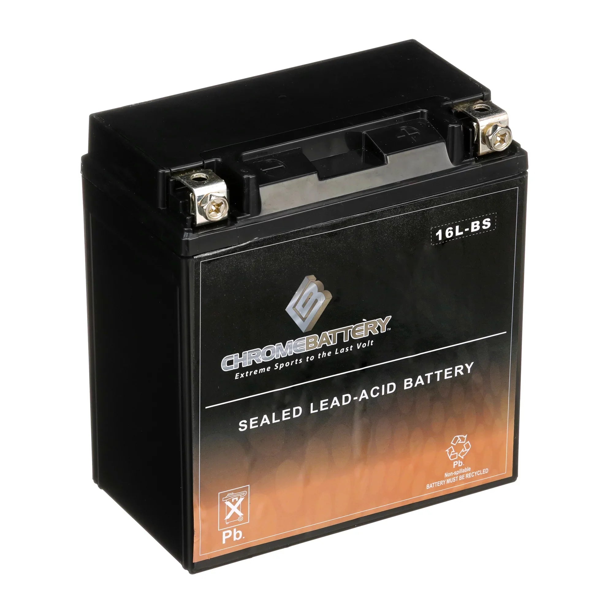 Chrome Battery YTX16L- (16L- 12 Volt,14 Ah, 230 ) Jet Ski Battery for Kawasaki Jl650 Sc 1995