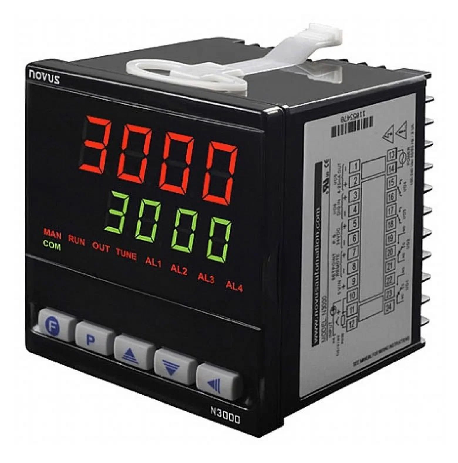 8300200220N3000  RS485 Process controller, 4 relays, 1/4