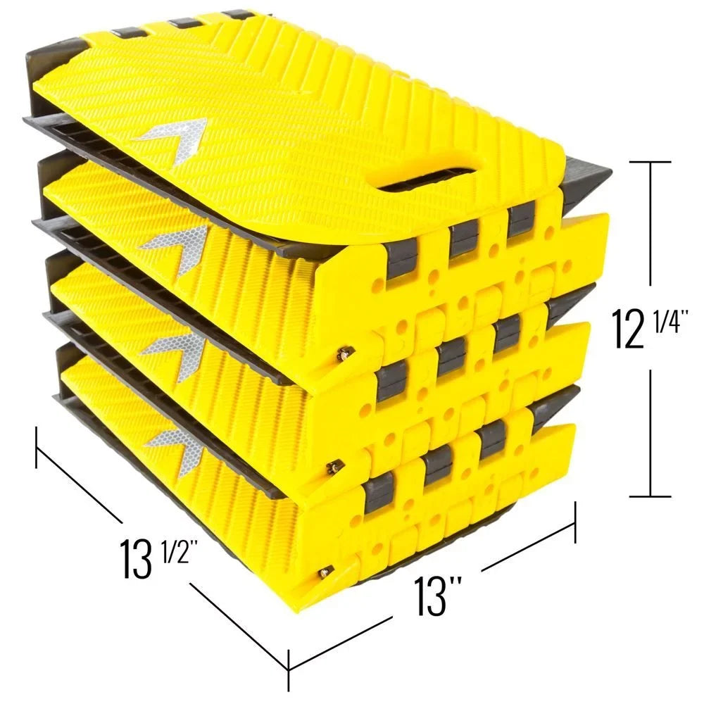 Guardian 11---1 Folding Portable Speed Bump - 10' Long x 9-3/4in Wide