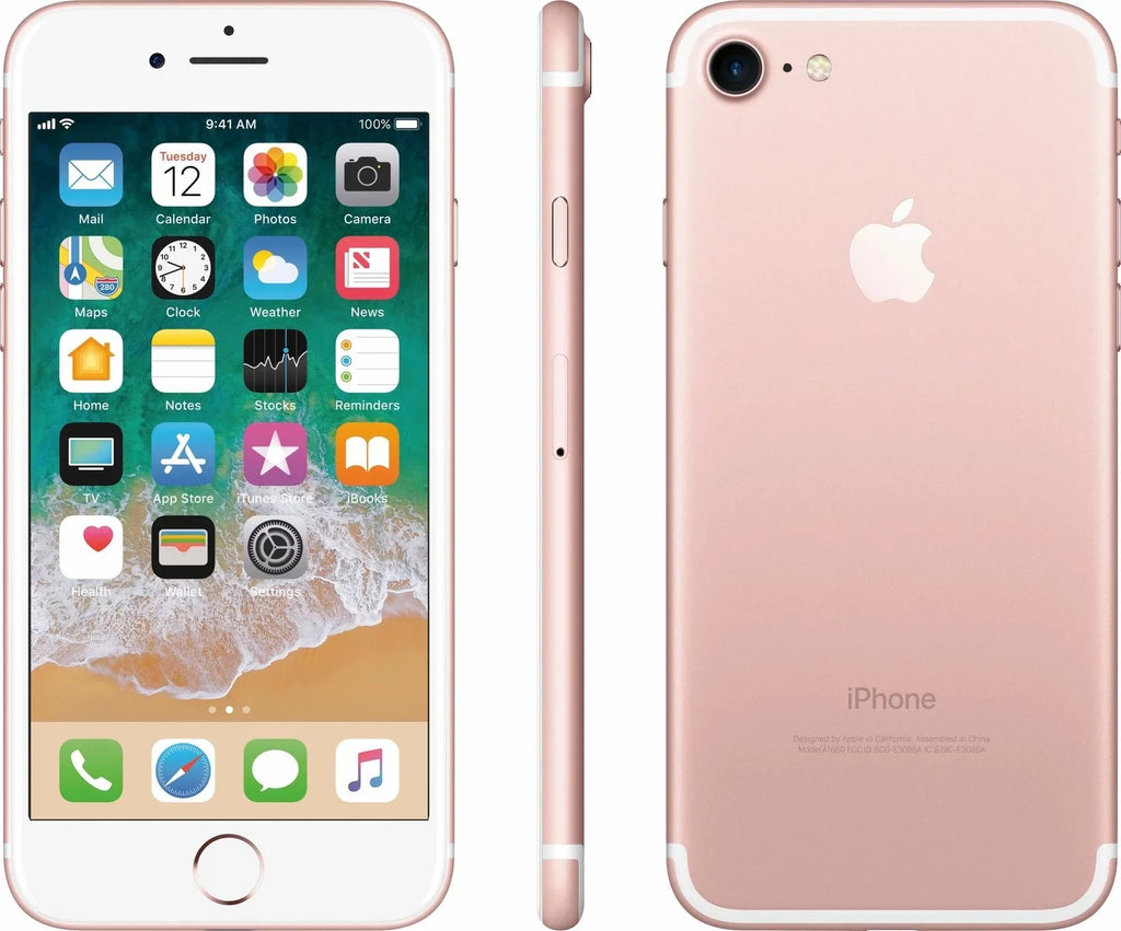 Restored Apple iPhone 7 32GB, Rose Gold - Unlocked  (Refurbished)