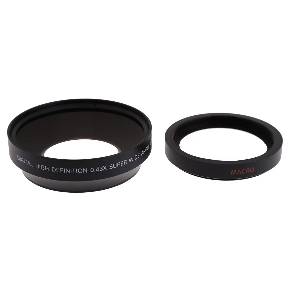 67mm Digital High Definition 0.43×SuPer Wide Angle Lens With Macro Japan Optics for Rebel T5i T4i T3i 18-135mm 17-85mm and Nikon 18-105 70-300VR