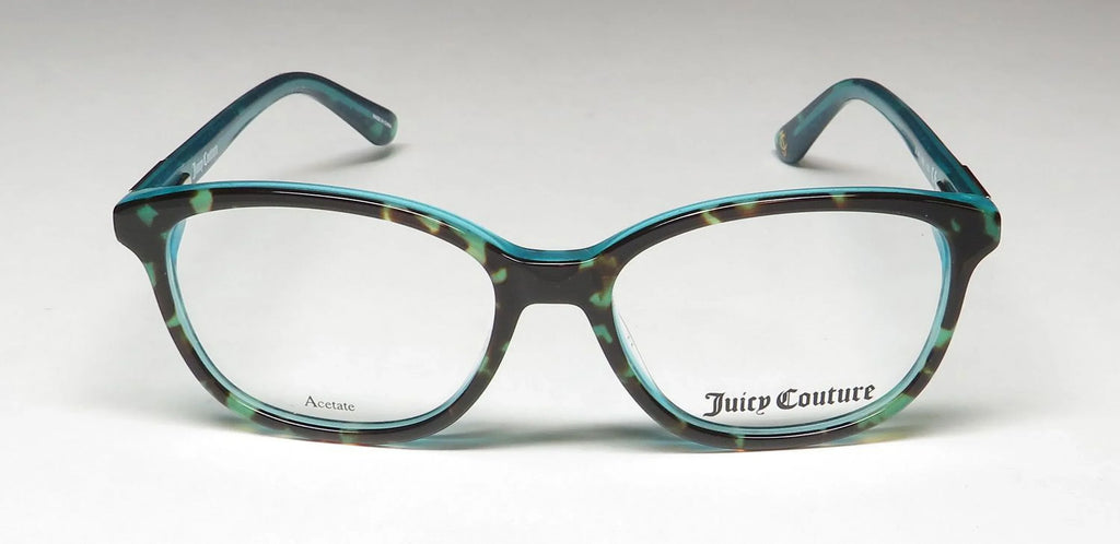 Juicy Couture 946 Full Rim Oval Modified Dark Havana Eyeglasses
