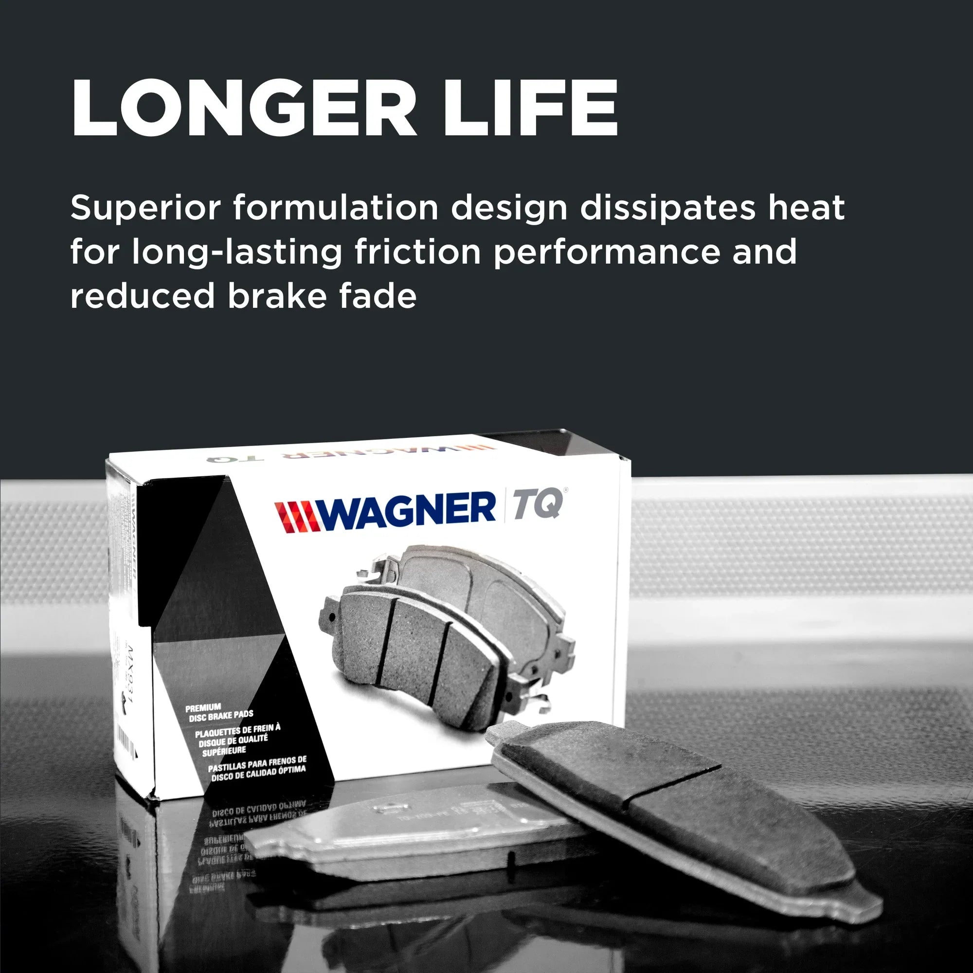 Wagner Thermoquiet QC1799 Ceramic Disc Brake Pad Set Fits select: 2015-2016  , 2017  G80