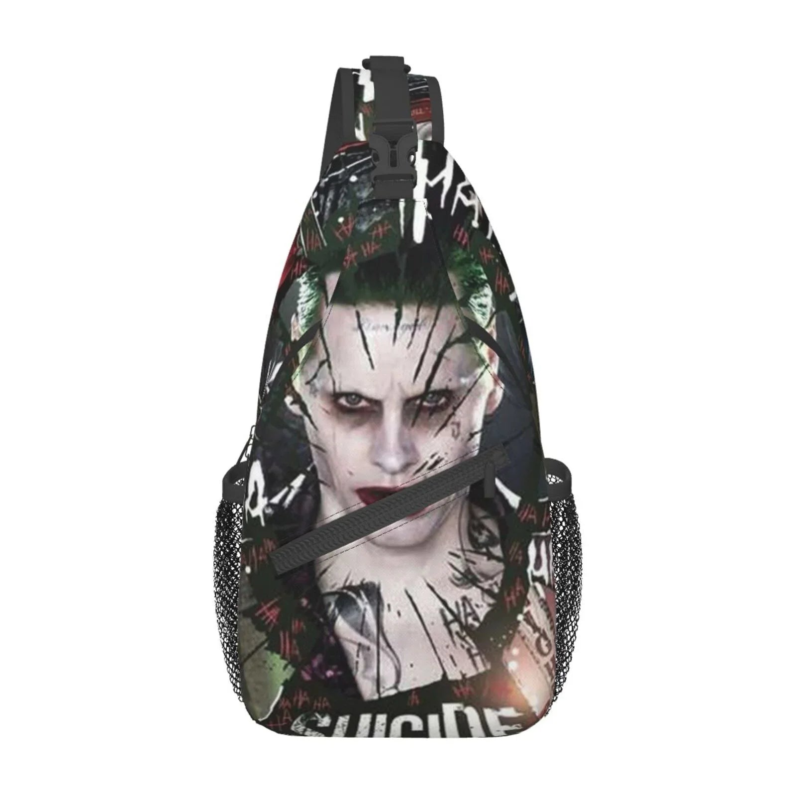 Suicide Joker Squad Sling Bag Crossbody Backpack Chest Bags Diagonally Travel Daypack For Women Men Adults Teen