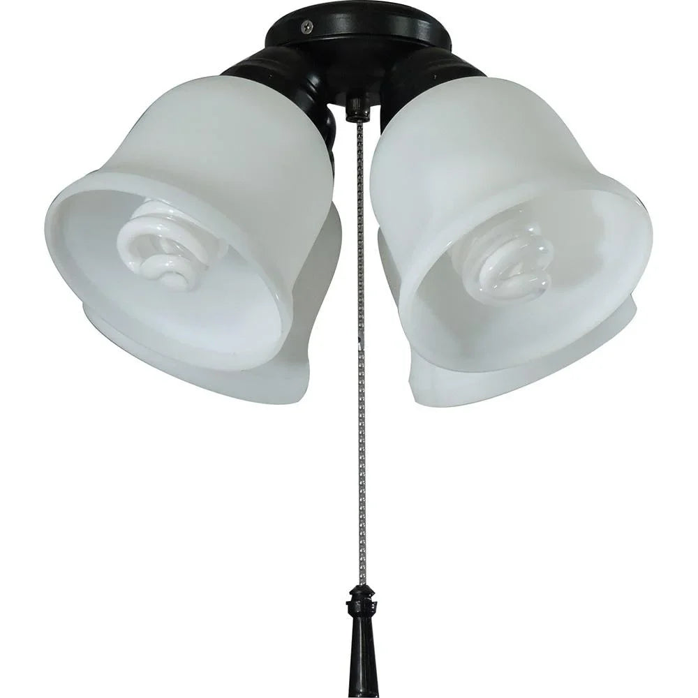 Hampton Bay Gazelle 4-Light  Ceiling Fan Light Kit 91306 / 1002723735 - New