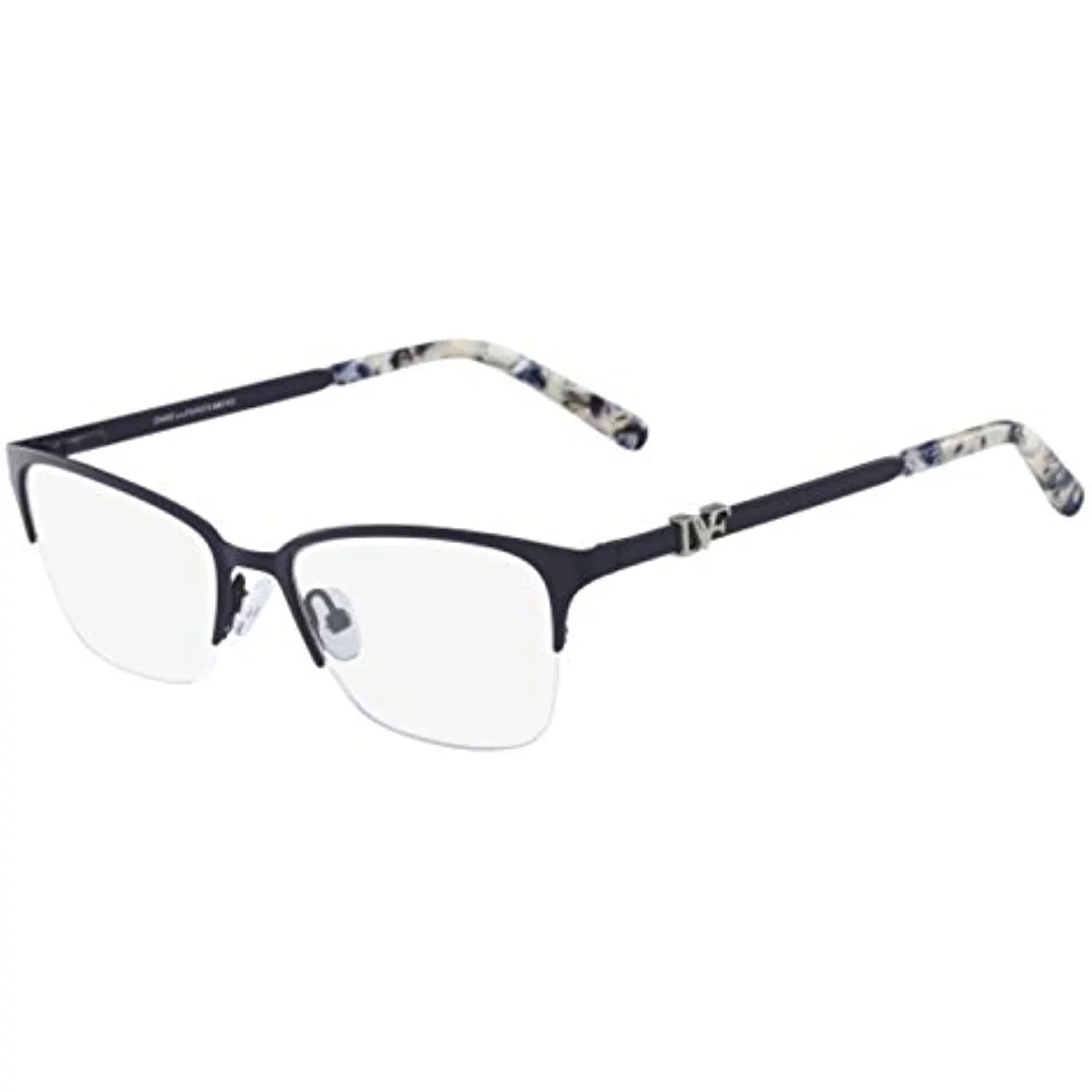 Diane von Furstenberg  8056 414 Navy Eyeglasses 52mm with  Case
