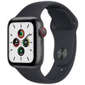 Pre-Owned Apple Watch  40mm  + Cellular Unlocked - Space Gray Aluminum Case - Black Sport Band (2020) - Fair