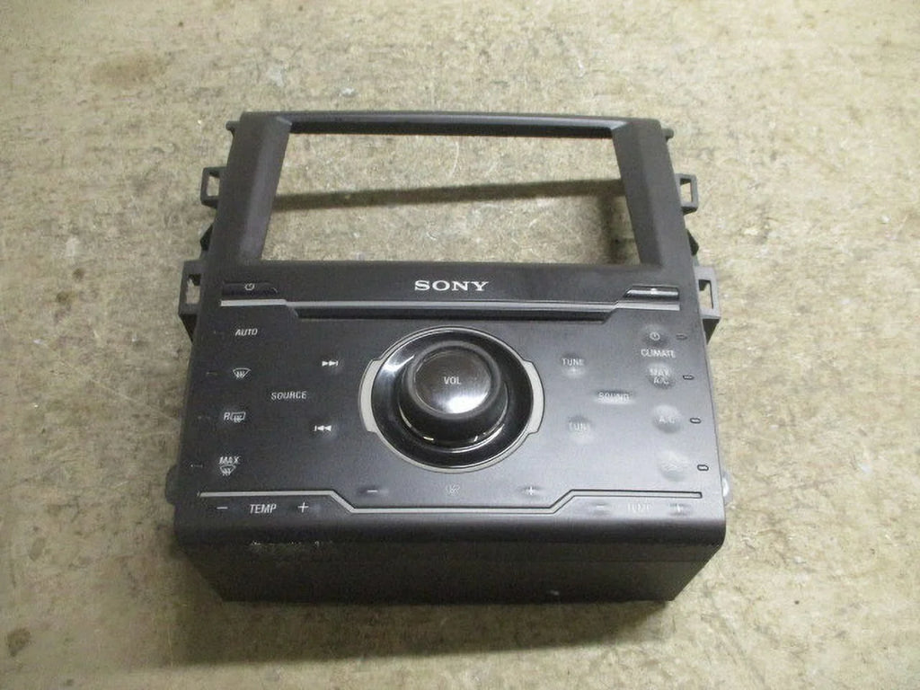Pre-Owned 2013 Ford Fusion Sony Radio Control Panel Face   (Good)