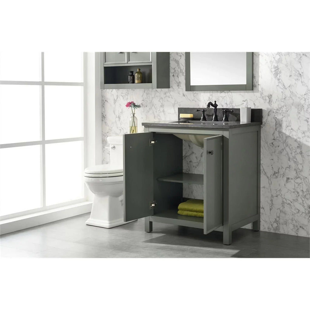 Legion Furniture 30" Contemporary /Veneer Wood Sink Vanity Cabinet - Green