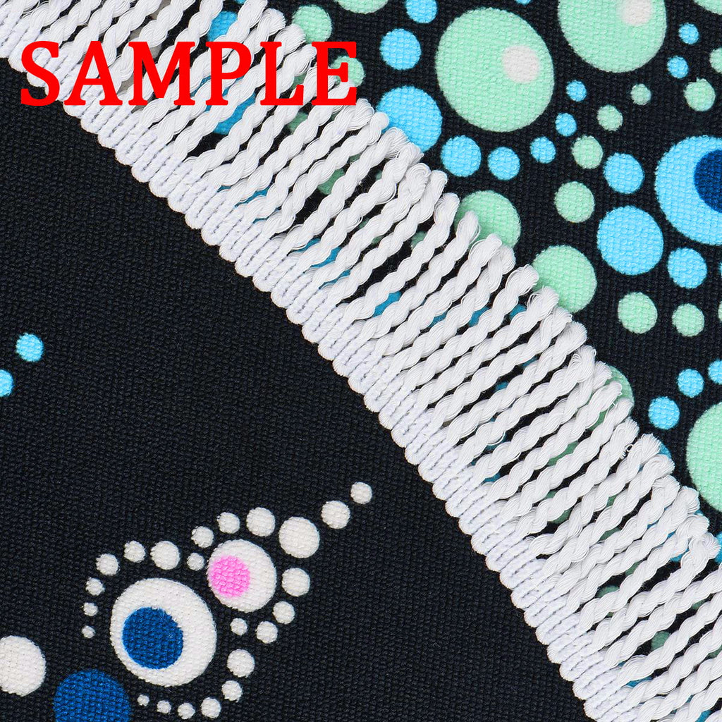 Ocean Beach Towel, Moon Boat and Reflection in the Water Artwork Beach Towel Beach Blanket with Tassels Beach Throw Towel Yoga Mat Picnic Blanket