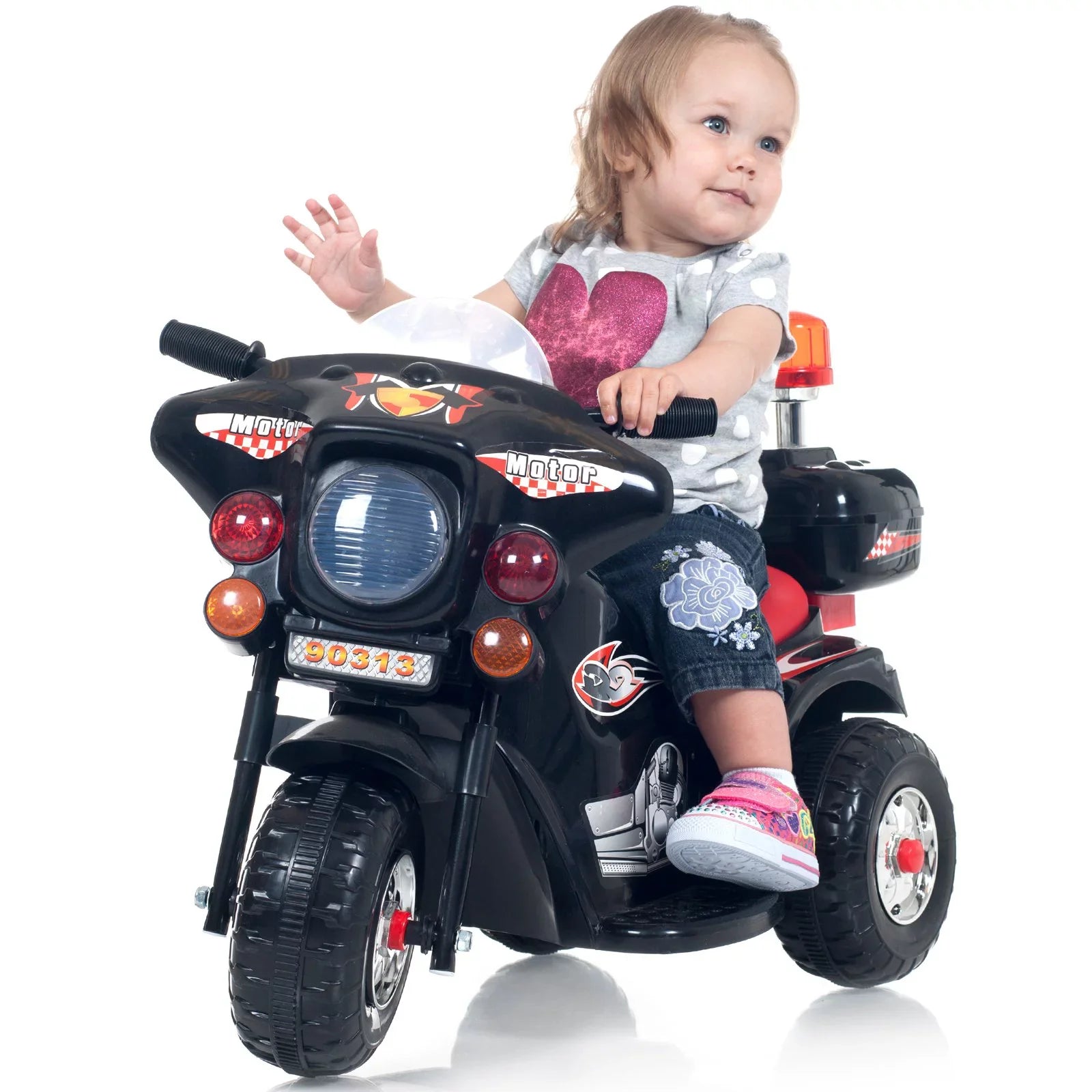 Lil Rider 80-90313W Ride on Toy 3 Wheel Motorcycle for Kids