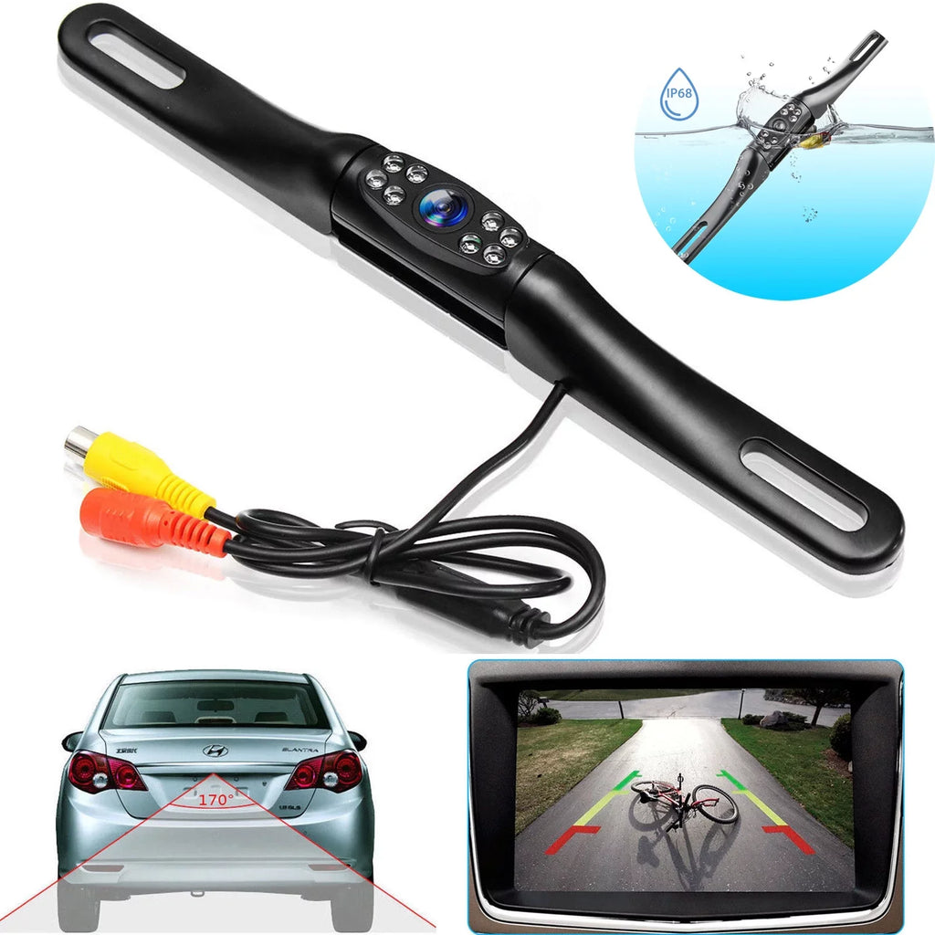 Backup Camera Wireless Car Rear View  Parking System Night Vision + 5" Monitor