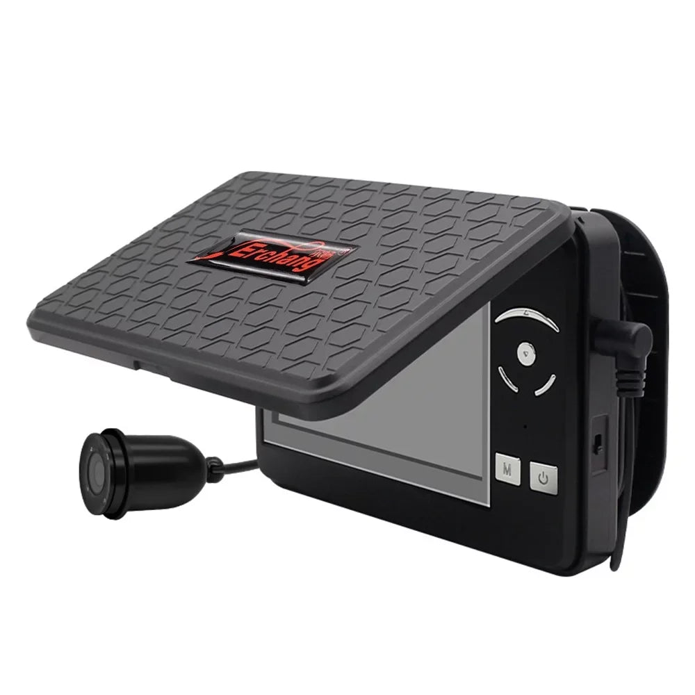 Portable Underwater Fishing Waterproof 720P Fish Finder with 4.3 Inch  Display for Ice Lake Sea Boat Fishing