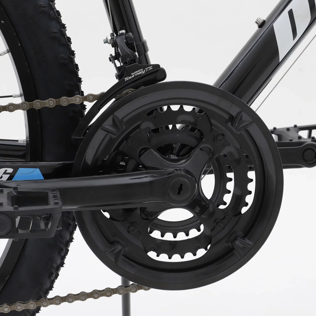 Mens 26 inch Wheels Mountain Bike for Teen, 21 Speed Road Bike, Black&Blue