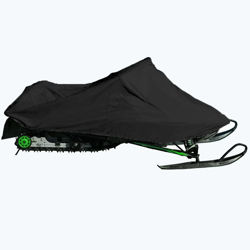 200 Denier Storage Snowmobile Cover Compatible for the 2007-2009 Arctic Cat Model M1000   153 Snowmachine Sled. All Black.