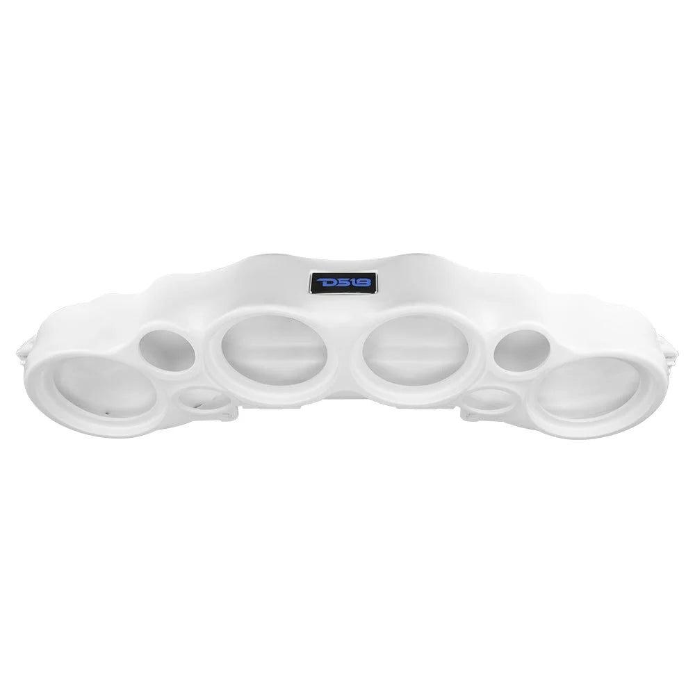 DS18 White J- Jeep Wrangler Soundbar System for    07-19