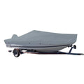 20.5 ft. Performance Poly-Guard Styled-to-Fit Boat Cover for V-Hull Center Console Fishing Boat - Grey