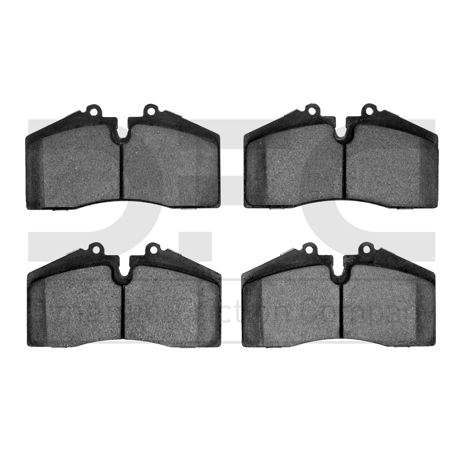 Dynamic Friction Company Active Performance Brake Pads - Low Metallic 1115-0609-00-Front or Rear Set For 1986-1991 Porsche 928, 1990-1991 Porsche 944, 1991-1998 Porsche 911
