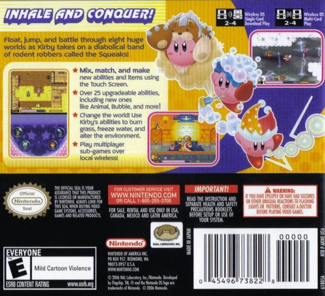 Nintendo kirby squeak squad