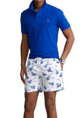 Polo Ralph Lauren Men's Traveler Classic Swim Trunk Blue Size -Large