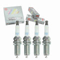 4 pc  6481 Laser Iridium Spark Plugs for 22401AA630 31216183 31216184 4506 4704 FR7NI33 IKH20TT LR005483 PKH20TT Ignition Wire Secondary