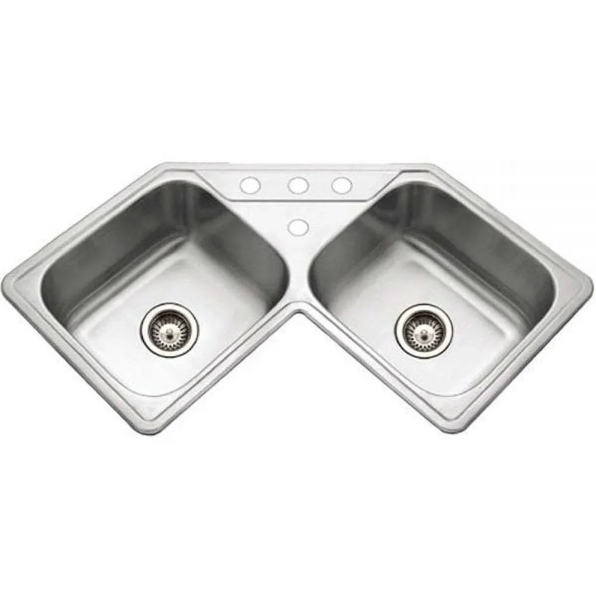 Houzer -3221-1 31-7/8" x 31-7/8" Stainless Steel Topmount Kitchen Sink