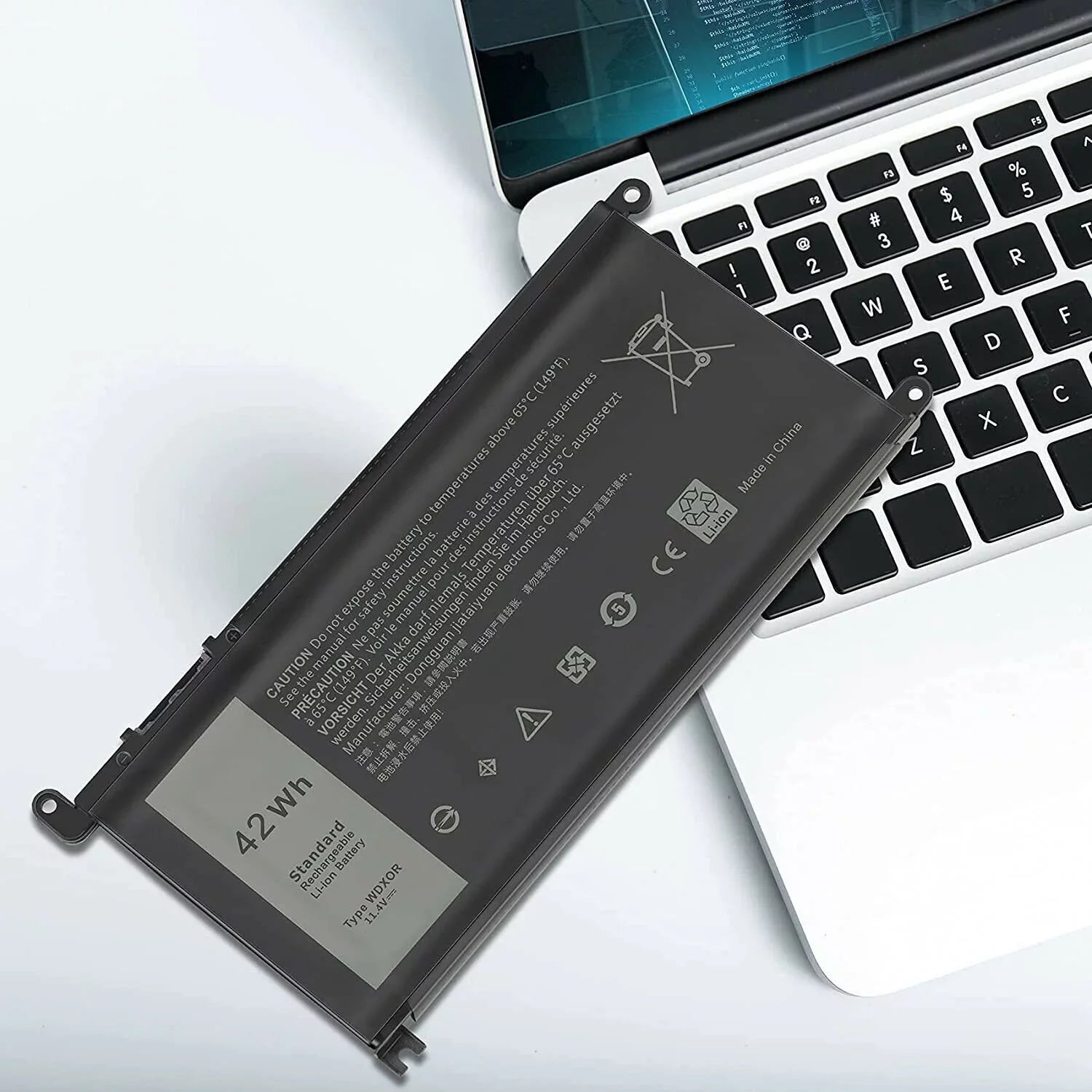 4Cell WDX0R Laptop Battery for Dell Inspiron 13-5000 13-7000 15-5000 15-7000