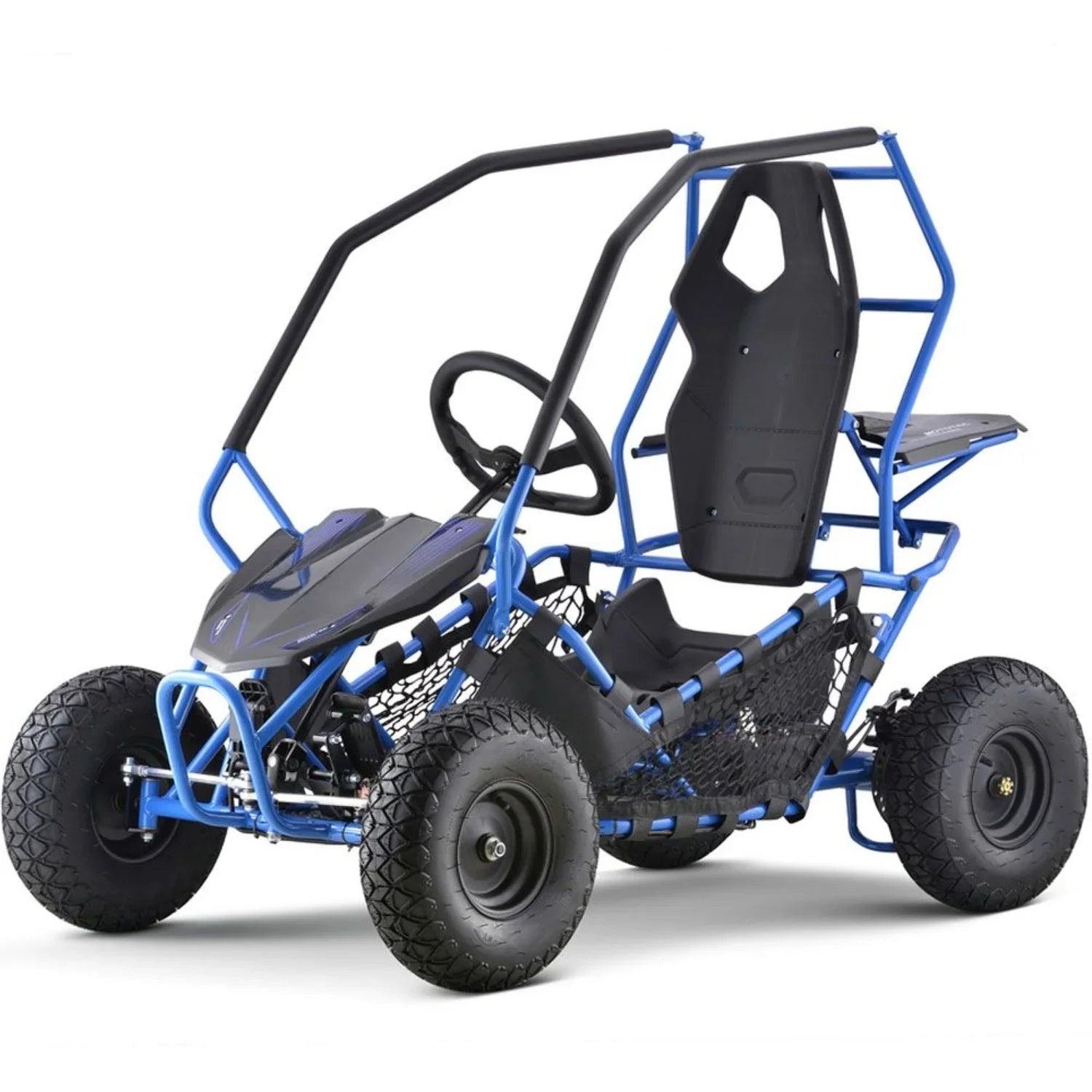 MotoTec Maverick Electric Go Kart 36v 1000w Blue