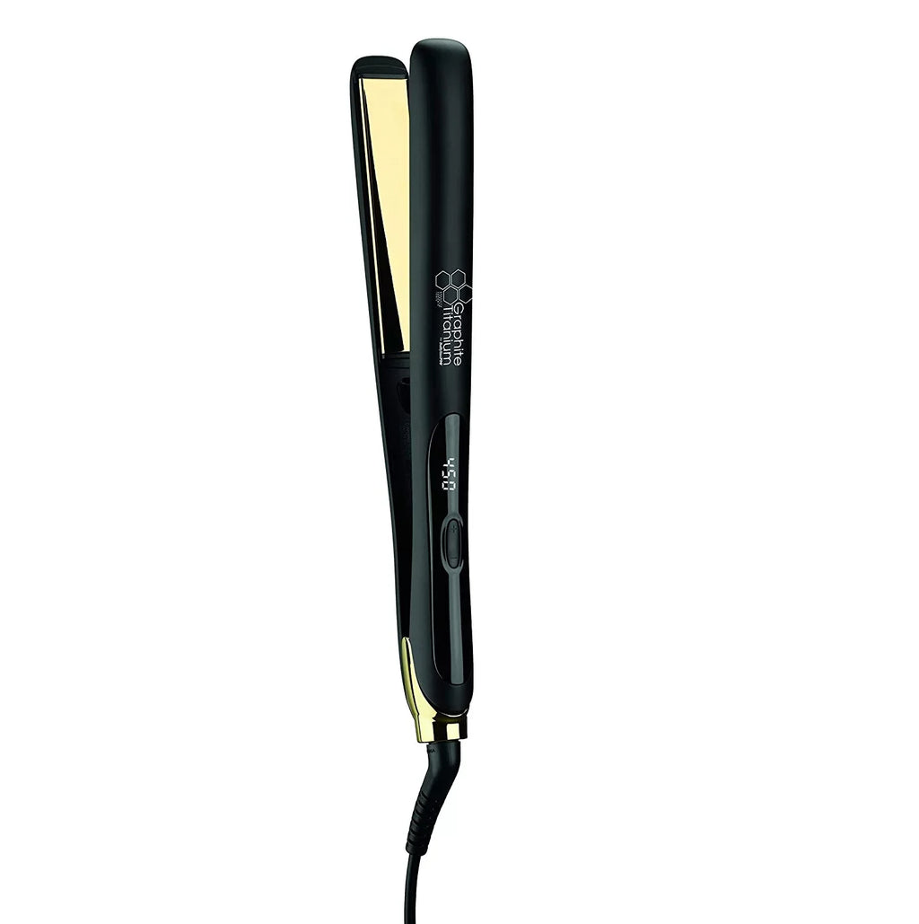 BaBylissPRO Graphite Titanium Ionic Flat Iron - 1 inch.