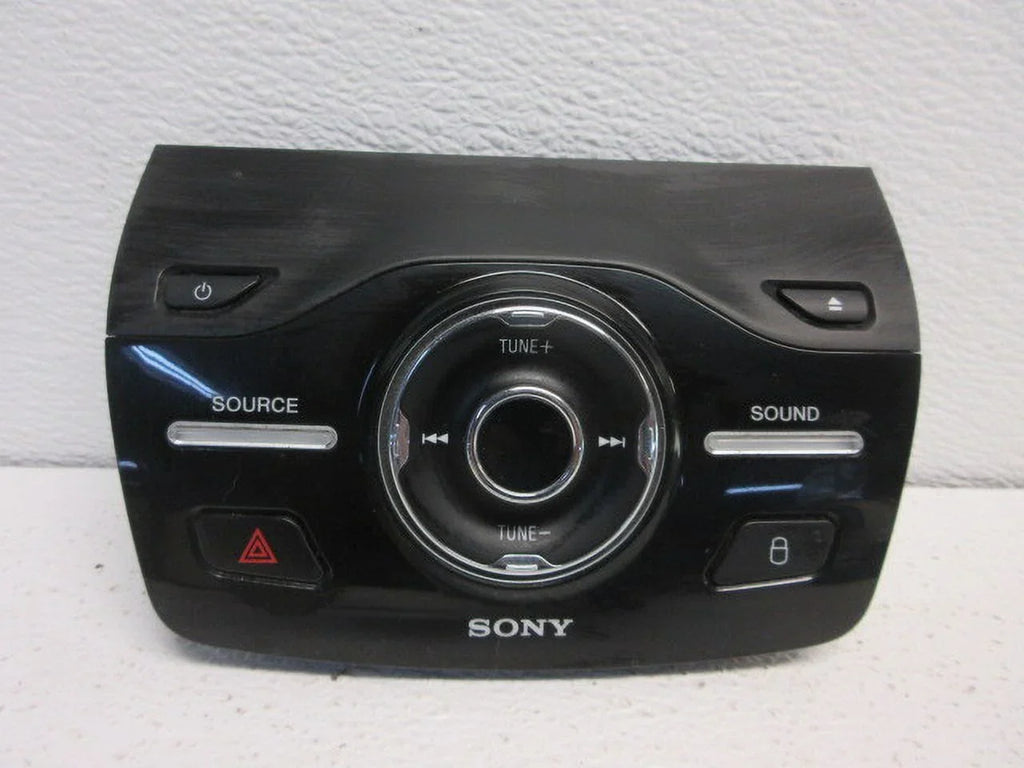 Pre-Owned 2013-2016 Ford Escape C-Max Sony Radio Control Panel   (Good)