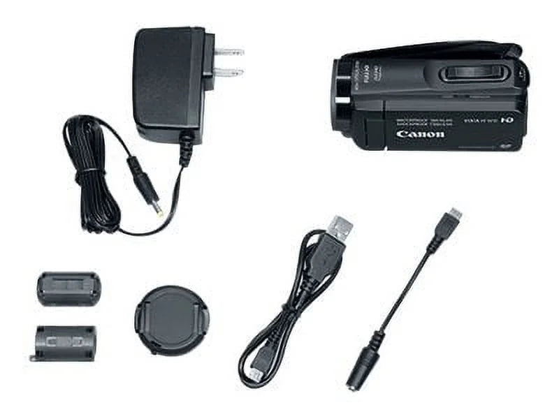 Canon   W10 - Camcorder - 1080p / 60 fps - 2.51  - 40x optical zoom - flash 8  - flash card up to 16ft - blue