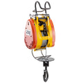 Lift Electric Hoist 230kg Capacity Electric Winch 507lbs with 98ft/30m Length Steel Wire Rope Remote Control Crane Overhead Electric Trolley with Pulley System 110 Volts 1 Phase
