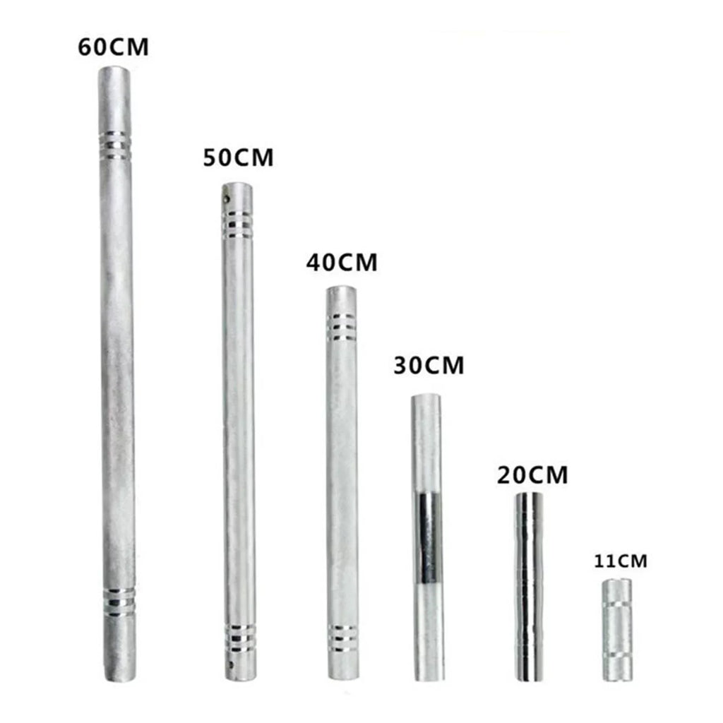 Dumbbell Extension Bar Rod Extender Pole Joiner Coupler for 25~28mm 40cm