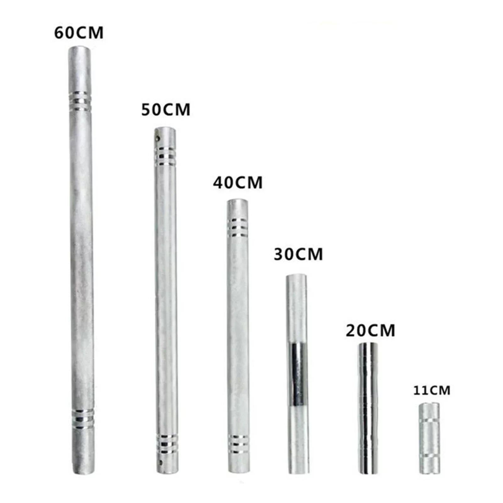 Dumbbell Extension Bar Rod Extender Pole Joiner Coupler for 25~28mm 40cm
