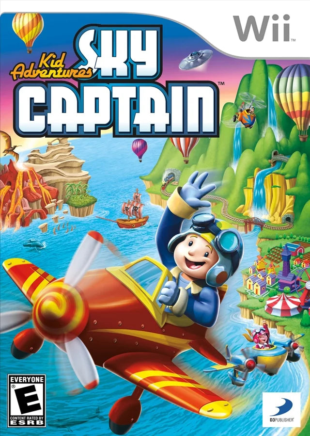 Kid Adventures Sky Captain - Wii