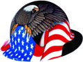 Fibre-Metal® E1 Spirit of America Graphic Full Brim Hard Hat (E1RW00A006)