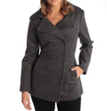 Alpine Swiss Emma Womens Peacoat Jacket Wool Blazer Double Breasted Overcoat New