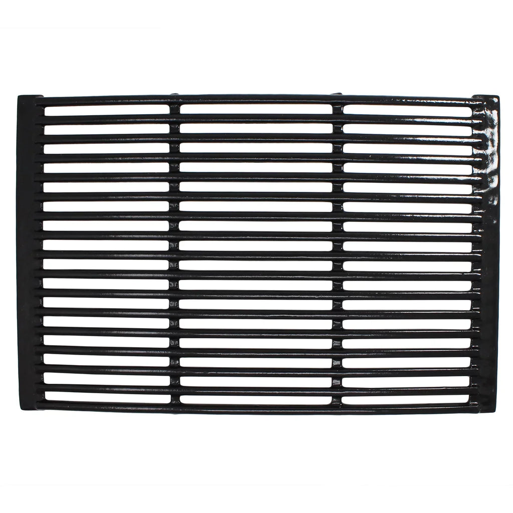 2  Grill Cooking Grates & 3 Heat Shield Plate Tent Replacement Parts for Charmglow 810-6320-V - Compatible Barbeque Porcelain Enameled Cast Iron Grid 19" & Flame Tamer, Flavorizer Bar