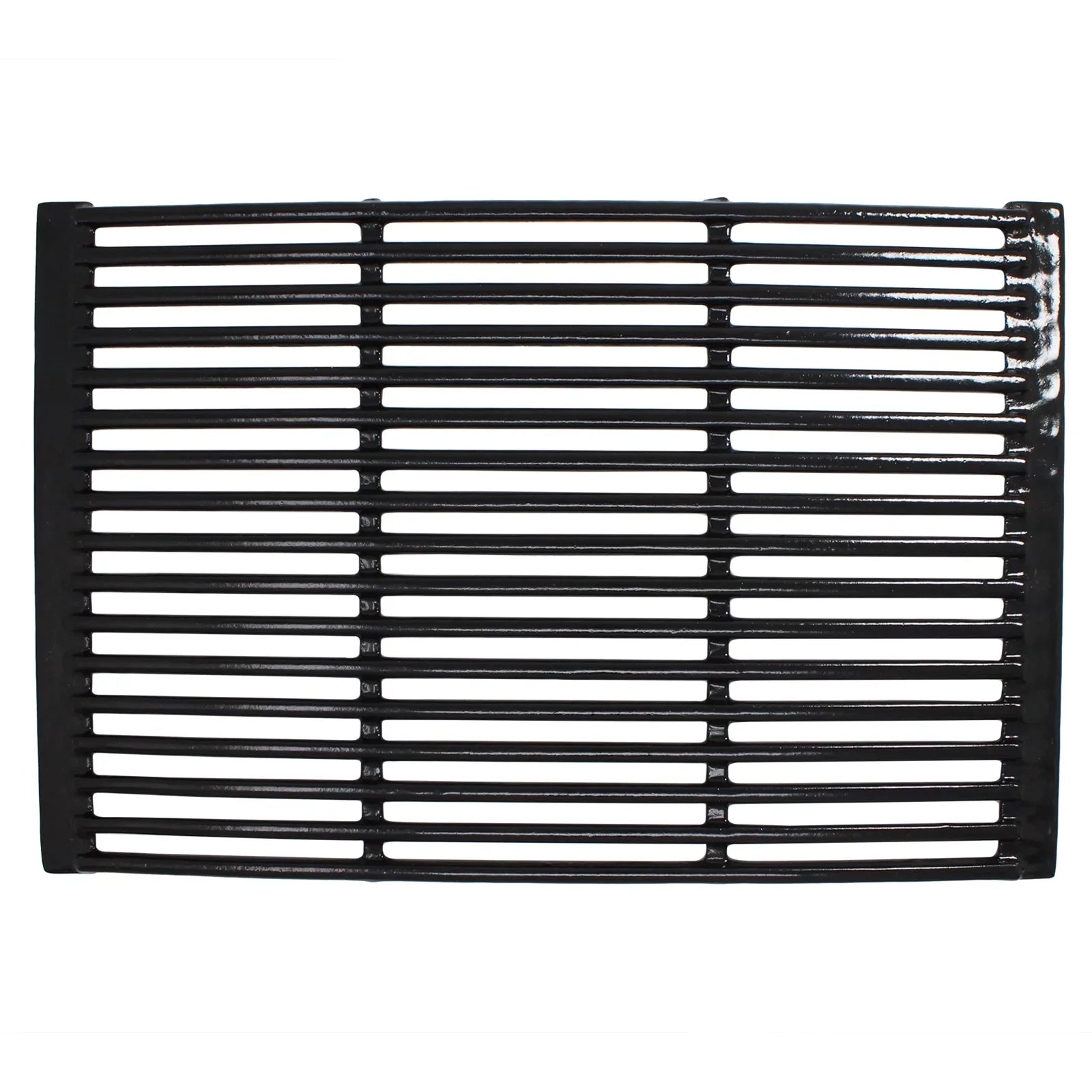 2  Grill Cooking Grates & 3 Heat Shield Plate Tent Replacement Parts for Charmglow 810-6320-V - Compatible Barbeque Porcelain Enameled Cast Iron Grid 19" & Flame Tamer, Flavorizer Bar