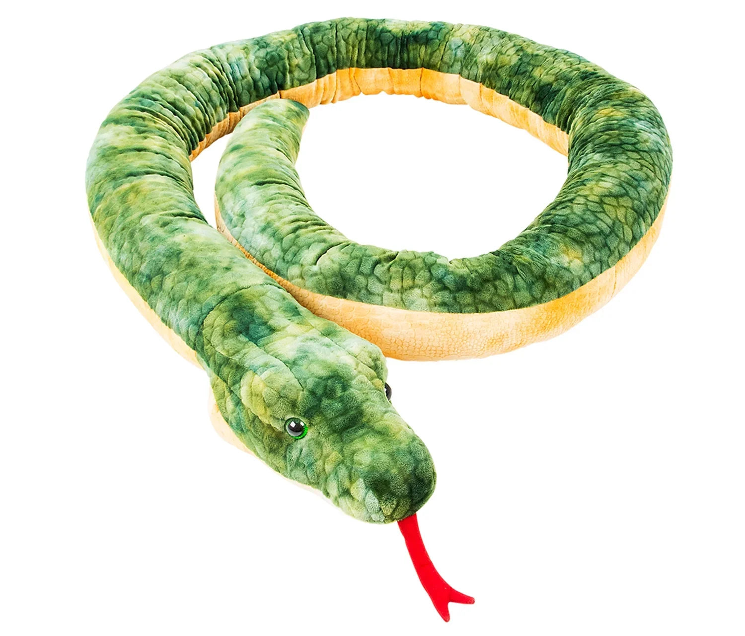 Rhode Island Novelty Giant Anaconda Snake Plush Toy 100 Inch Long