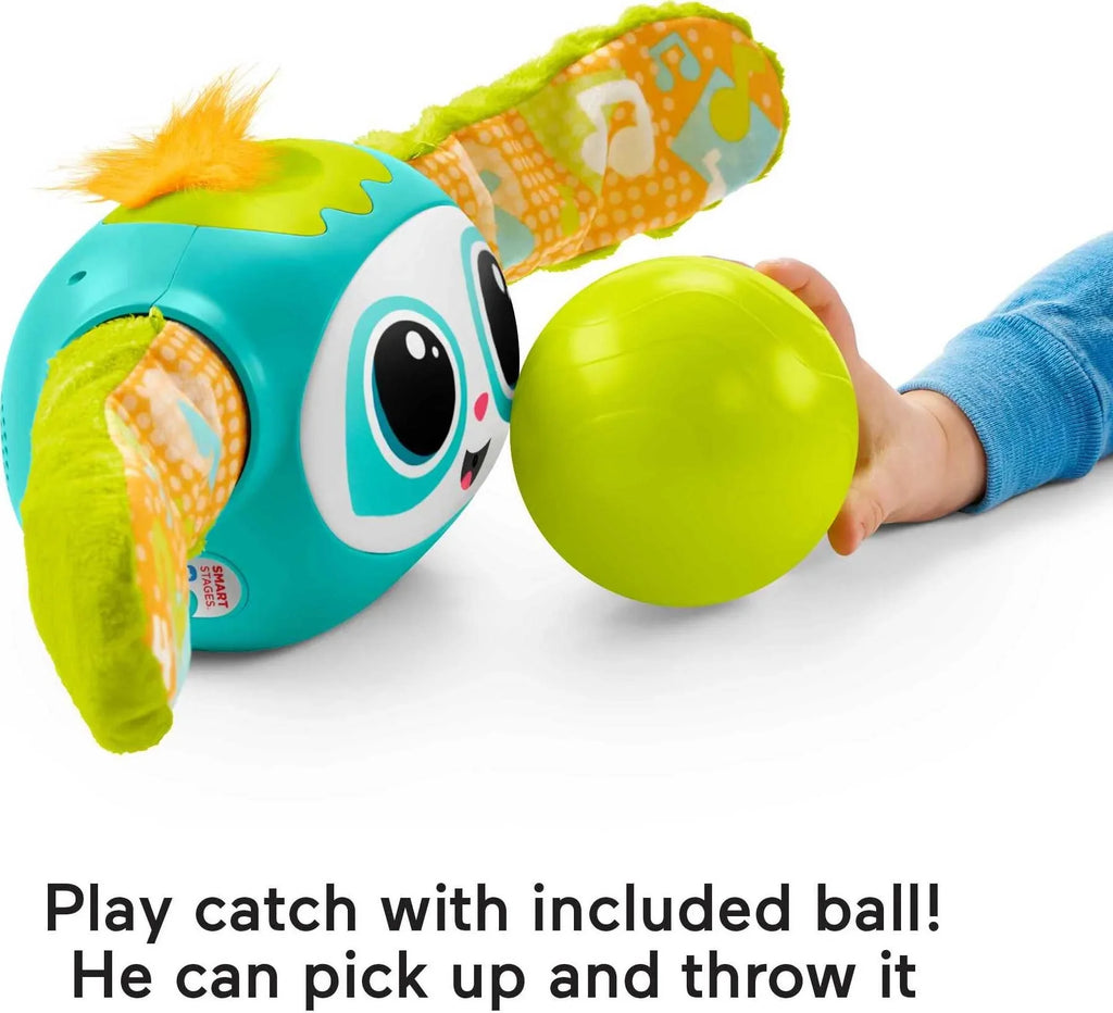 Fisher-Price Rollin’ Rovee Learning Toy with Music and Lights, Baby Toddler and Preschool Child Toy