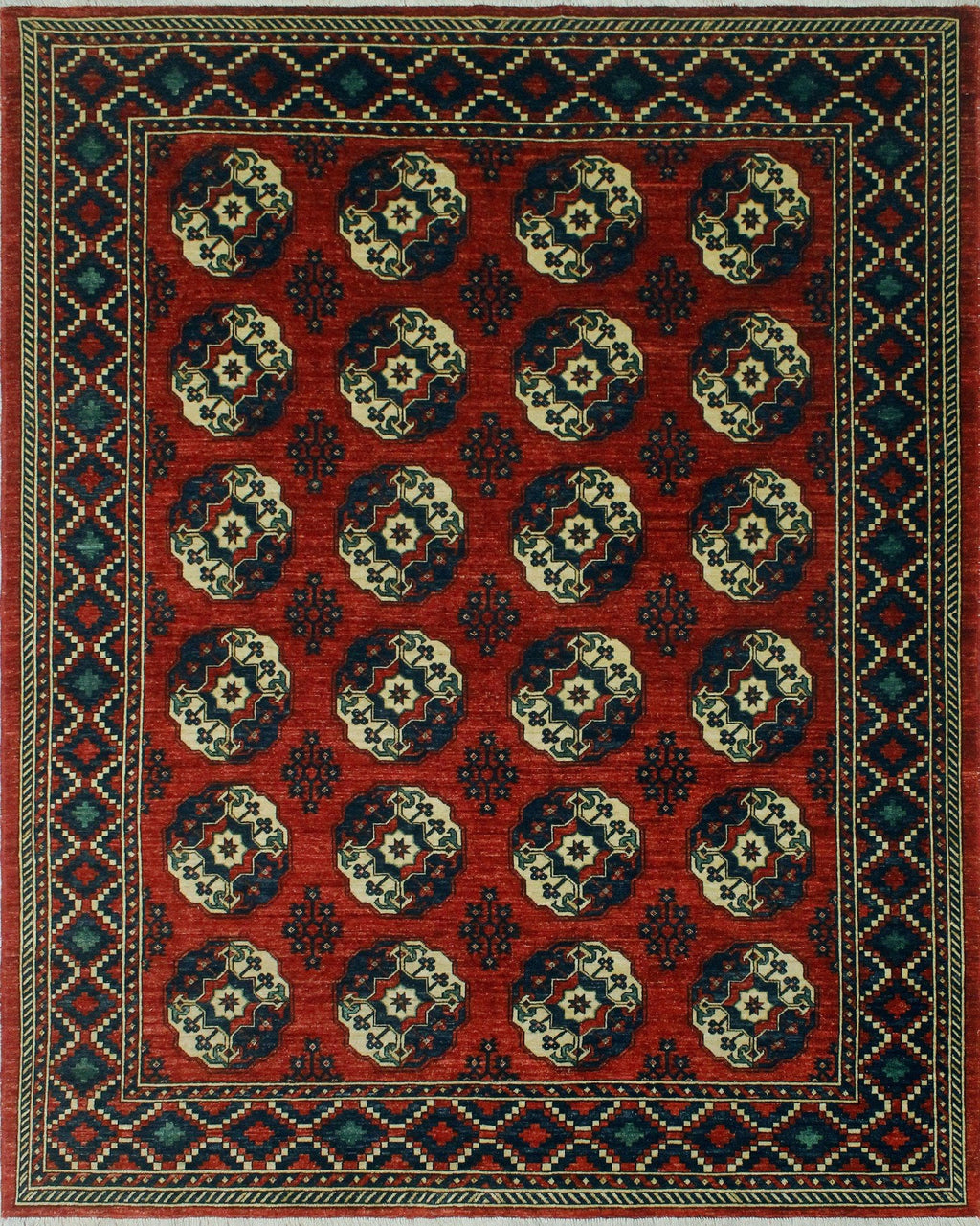 Aria Maysa Red/Blue Rug, 8'3" x 9'10"