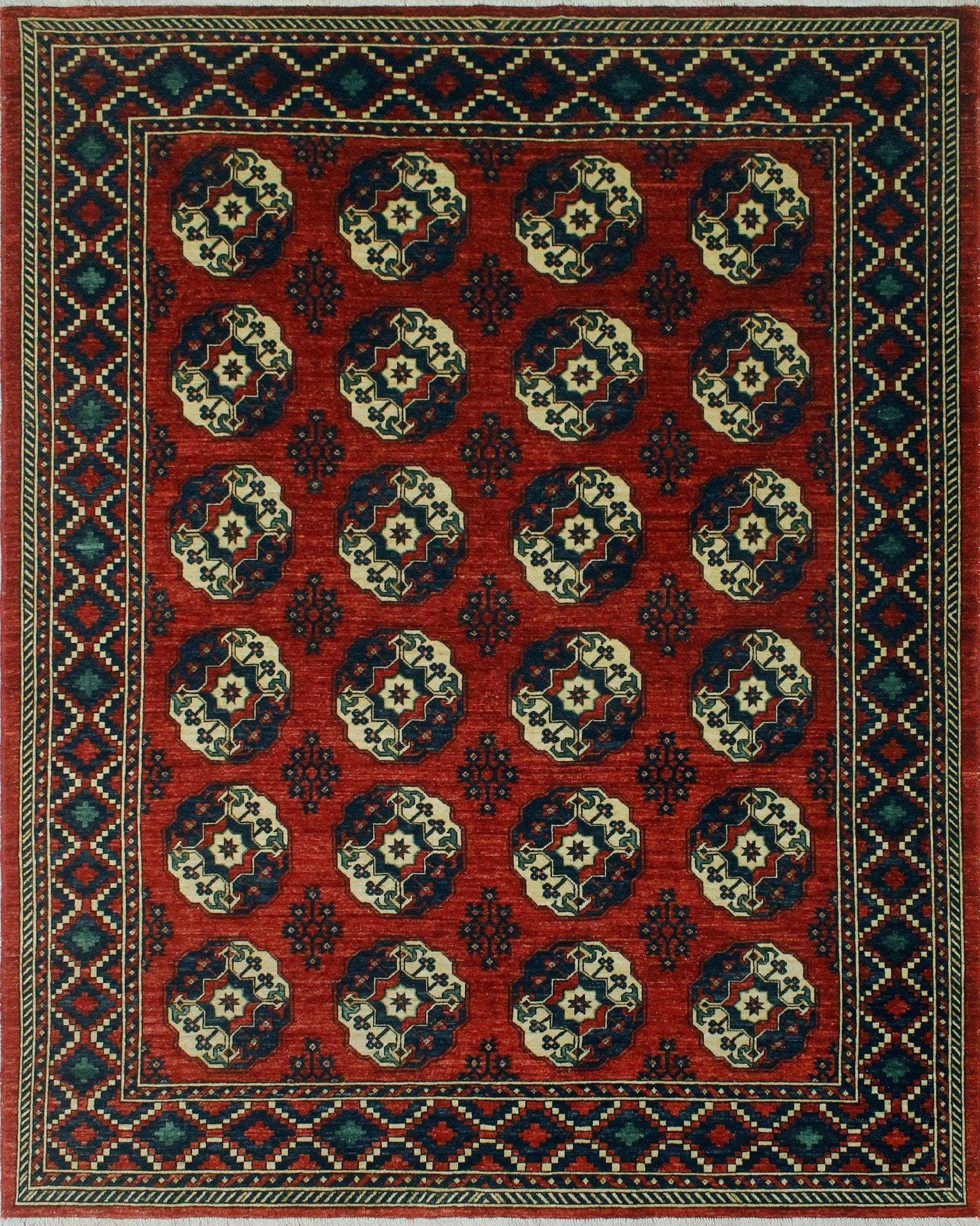 Aria Maysa Red/Blue Rug, 8'3" x 9'10"