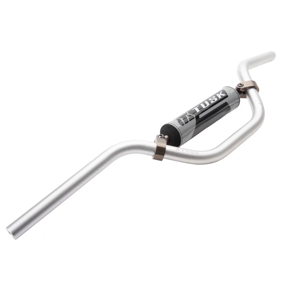 Tusk T-10 Aluminum 7/8" Handlebar  Mini Bend Silver For  LX4 2000