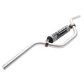 Tusk T-10 Aluminum 7/8" Handlebar  Mini Bend Silver For  LX4 2000